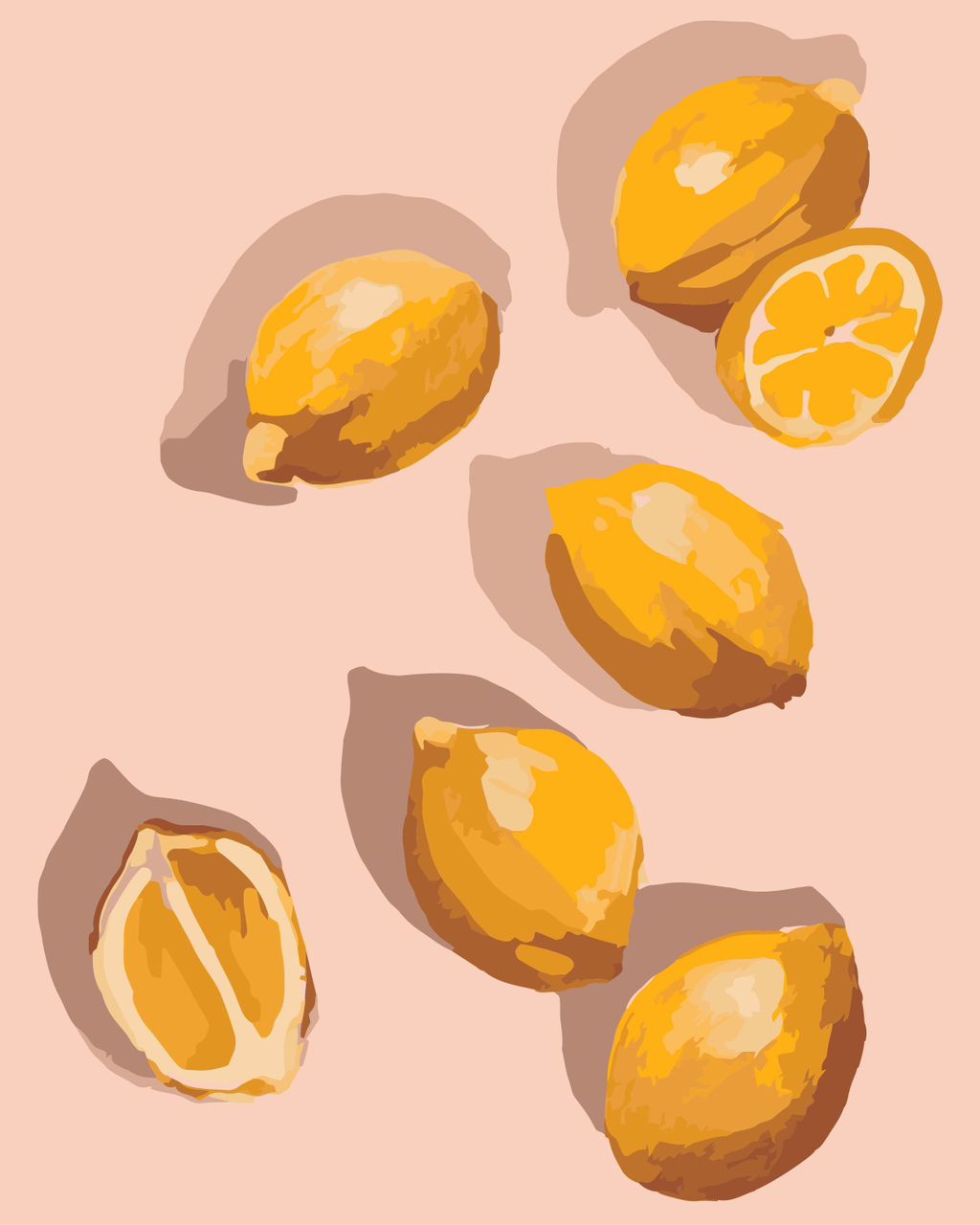 Pastel lemons (Mini)