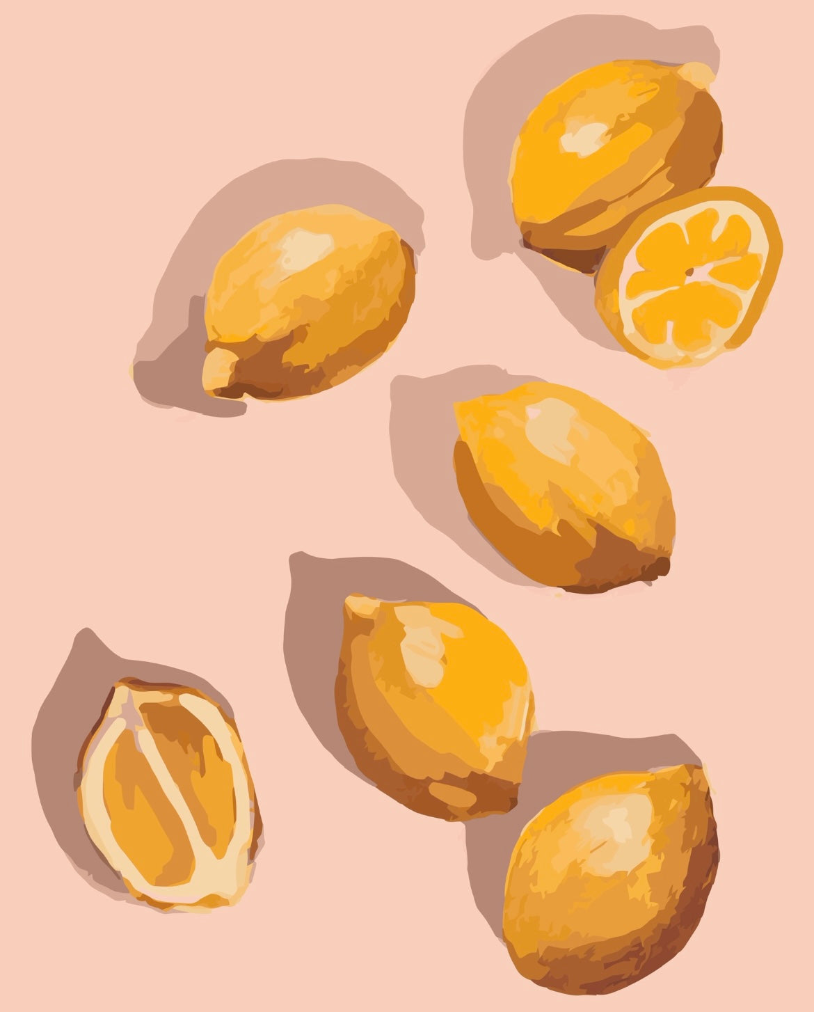 Pastel Lemons
